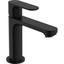 Смеситель для раковины Hansgrohe Rebris S 72517670, черный матовый - фото 