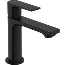 Смеситель для раковины Hansgrohe Rebris E 72557670, черный матовый - фото 