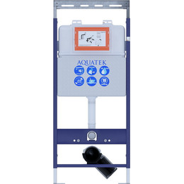 Инсталляция для унитаза Aquatek Easy Fix 51 INS-0000009 (с регулируемой верхней планкой) - фото 