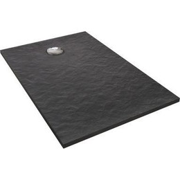 Мраморный поддон Jacob Delafon Tolbiac 140х90 см E6D333RU-NGM, черный матовый - фото 