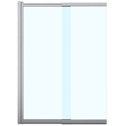 Шторка для ванны Azario Merrit 80х140 см AZ-NF6122 800 silver, хром/прозрачное - фото 