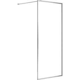 Душевая перегородка Azario Richmond Walk-in 110 см AZ-NAG 6310 1100 silver с кронштейном в комплекте, хром/прозрачное - фото 