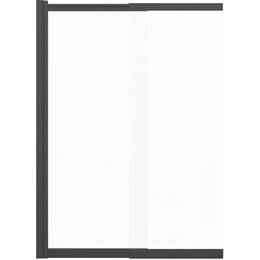 Шторка для ванны Azario Merrit 80х140 см AZ-NF6122 800 Black, чёрный/прозрачное - фото 