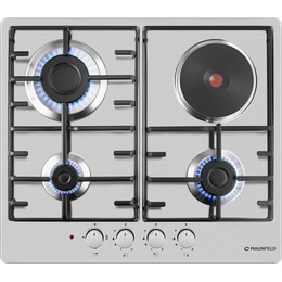 Комбинированная варочная панель Maunfeld EEHS.64.3CS/KG - фото 