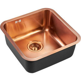 Кухонная мойка Emar EMB-127A PVD Nano Coppery 0,8 мм, медь, Цвет производителя: медь - фото 