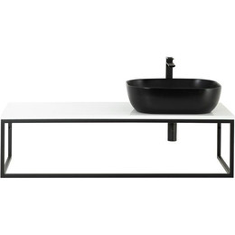 Столешница с консолью BelBagno 120 см EK-120-ST+EK-120-AS-BL-R - фото 