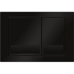 Кнопка смыва Veconi Square VFS001BL, черный матовый - фото 