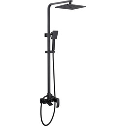 Душевая стойка Abber Wasserfall AF8616B, черный матовый, Цвет производителя: чёрный матовый - фото 