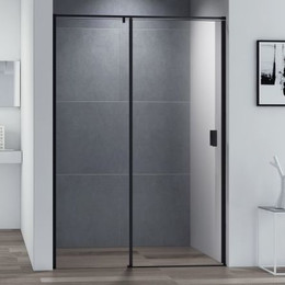 Душевая дверь Cezares 100 см URBAN-B-12-100-C-NERO, черный/прозрачное - фото 