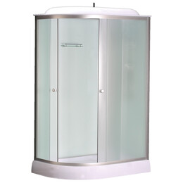 Душевая кабина Loranto 120х80 см CS-66121R F 120, хром/матовое - фото 