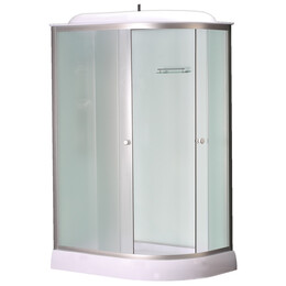 Душевая кабина Loranto 120х80 см CS-66121L F 120, хром/матовое - фото 