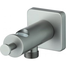 Шланговое подсоединение с держателем Lemark LM3785GM, графит - фото 