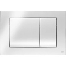 Кнопка смыва Oli Metal dual (механическая) 656004, хром глянцевый - фото 