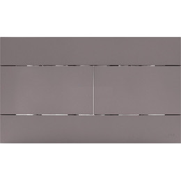 Кнопка смыва Oli Slim (механическая) 010216, серый матовый - фото 