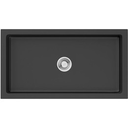 Кухонная мойка Omoikiri Mikura 83 BL 4997081, чёрный, Цвет производителя: чёрный - фото 