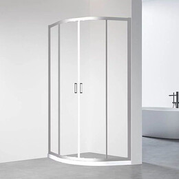 Душевое ограждение Veconi Rovigo 90 см RV01-90-01-C7, хром/прозрачное - фото 