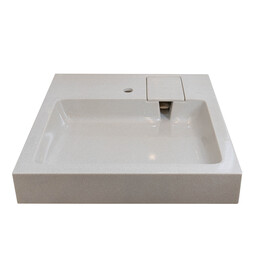 Раковина над стиральной машиной Azario Monako 60 см CS00079880, бежевый - фото 