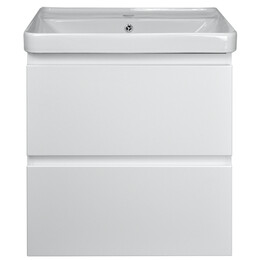 Тумба подвесная с раковиной Azario Мила 60 см CS00080140, белый - фото 