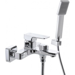 Смеситель для ванны Mixxus Premium Kvadro MP0190 с душевым гарнитуром - фото 