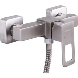 Смеситель для душа Mixxus Fit SS0404 с душевым гарнитуром, нержавеющая сталь - фото 