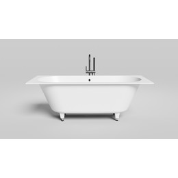 Ванна каменная Salini Ornella 180x80 см 103411M (S-Sense) матовая - фото 