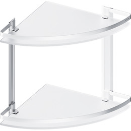 Стеклянная полка угловая AM.PM Sense A7456200 - фото 