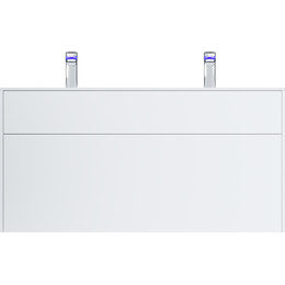 Тумба подвесная с раковиной Am.Pm Inspire 2.0 120 см M50AFHX1203WM, белый матовый - фото 