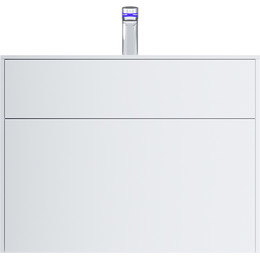 Тумба подвесная с раковиной Am.Pm Inspire 2.0 80 см M50AFHX0803WM, белый матовый - фото 