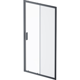 Дверь душевая Am.Pm Gem Solo 110 см W90G-110-1-195BM чёрный/матовое - фото 