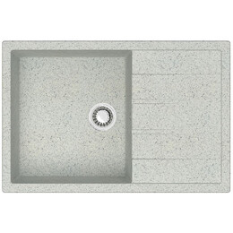Кухонная мойка Azario Vision CS00078341, светло-серый, Цвет производителя: светло-серый - фото 