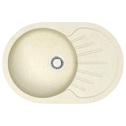 Кухонная мойка Azario Flora CS00079912, бежевый, Цвет производителя: бежевый - фото 