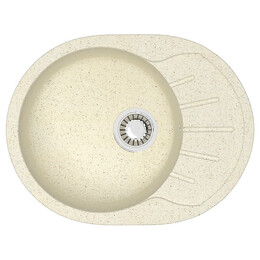 Кухонная мойка Azario Light CS00079919, бежевый, Цвет производителя: бежевый - фото 