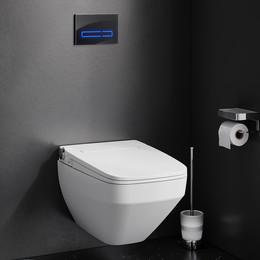 Унитаз-биде подвесной Am.Pm Inspire V2.0 TouchReel CCC50A1700SC с электронной крышкой микролифт - фото 