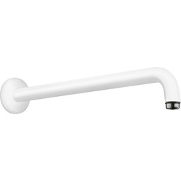 Кронштейн стеновой для верхнего душа Hansgrohe 389 мм 27413700, белый матовый - фото 