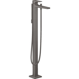 Смеситель для ванны Hansgrohe Metropol 32532340, шлифованный черный хром - фото 