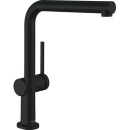 Смеситель для кухни Hansgrohe Talis M54 72808670, черный матовый - фото 