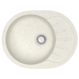 Кухонная мойка Azario Light CS00079921, хлопок, Цвет производителя: хлопок - фото 