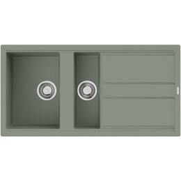 Кухонная мойка Omoikiri Kitagawa 100-2 WG 4993252, wind green, Цвет производителя: wind green - фото 