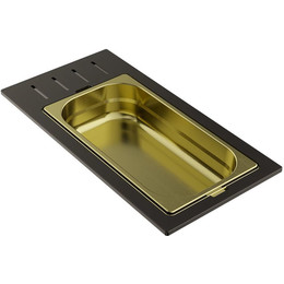 Контейнер для кухонной мойки Omoikiri DC-01-1 LG 4999039, светлое золото - фото 