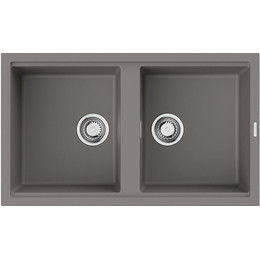 Кухонная мойка Omoikiri Kitagawa 86-2 GR 4993491, leningrad grey, Цвет производителя: Leningrad grey - фото 