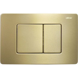 Кнопка смыва Abber AC0120MMG, золото матовое - фото 