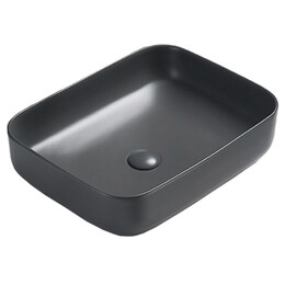 Раковина-чаша Azario 50 см AZ-78109MDH, тёмно-серый матовый - фото 