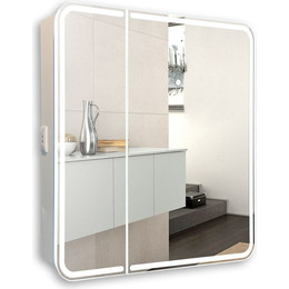 Зеркало-шкаф Azario Alliance Led 80 см LED-00002516 - фото 
