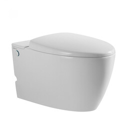 Унитаз подвесной безободковый импульсный Abber Bequem AC1107P с крышкой микролифт - фото 