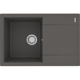 Кухонная мойка Lemark Imandra 760 9910029, серый шёлк, Цвет производителя: серый шёлк - фото 