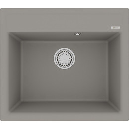 Кухонная мойка Lemark Hanka 570 9910015, грей, Цвет производителя: грей - фото 