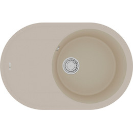 Кухонная мойка Lemark Lacha 760 9910056, бежевый, Цвет производителя: бежевый - фото 