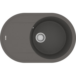 Кухонная мойка Lemark Lacha 760 9910059, серый шёлк, Цвет производителя: серый шёлк - фото 