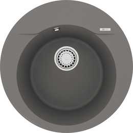 Кухонная мойка Lemark Sula 500 9910005, серый шёлк, Цвет производителя: серый шёлк - фото 