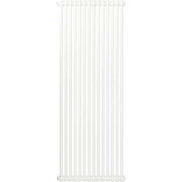 Вертикальный радиатор Zehnder Charleston 2180 670х1790 мм (14 секций) боковое подключение, белый - фото 